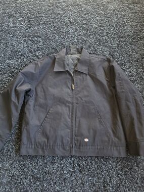 Dickies Black Insulated Work Jacket Men's Size 2XL Full Zip